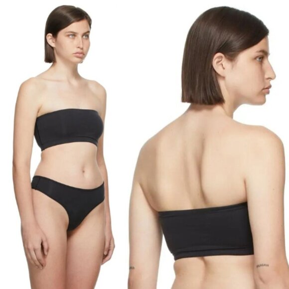 SKIMS Other - New! Skims Black Fits Everybody Bandeau Bra Onyx black nwt 28674